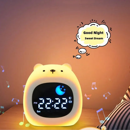 Alarm Clock Touch Control Night Light - Just Kidding Store