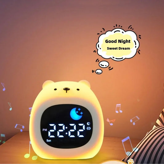 Alarm Clock Touch Control Night Light - Just Kidding Store
