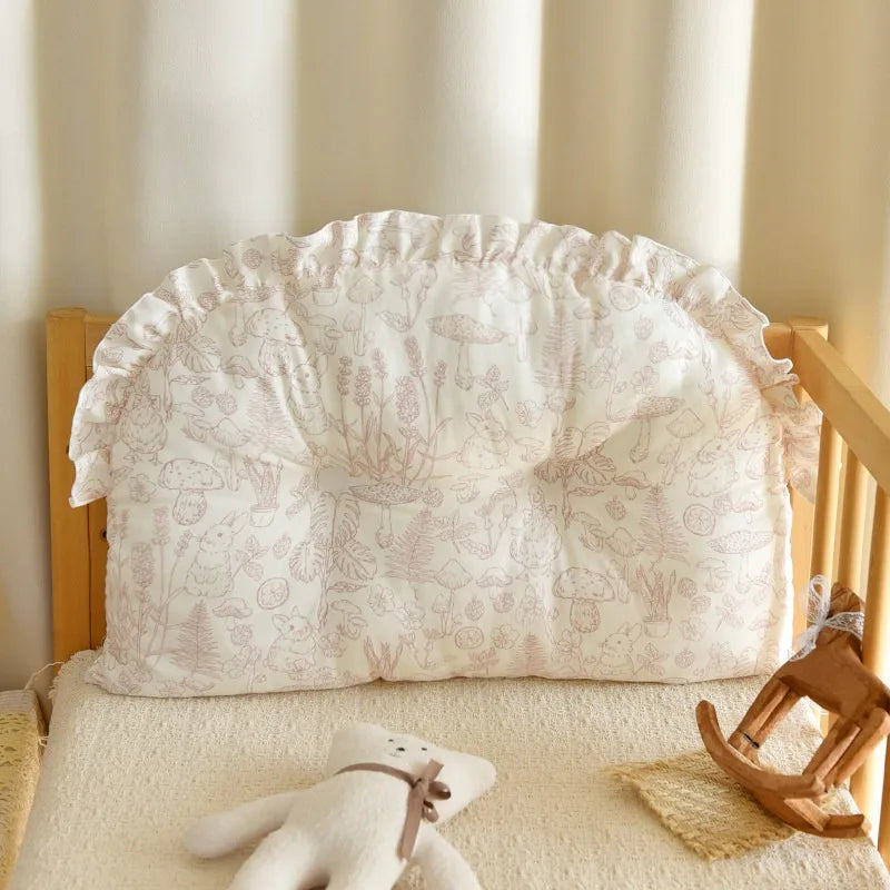 Frill Bed Bumper - Backrest Pillow - Just Kidding Store