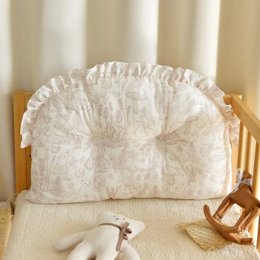 Frill Bed Bumper - Backrest Pillow - Just Kidding Store