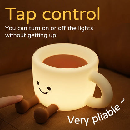 Coffee Cup Night Light - Just Kidding Store