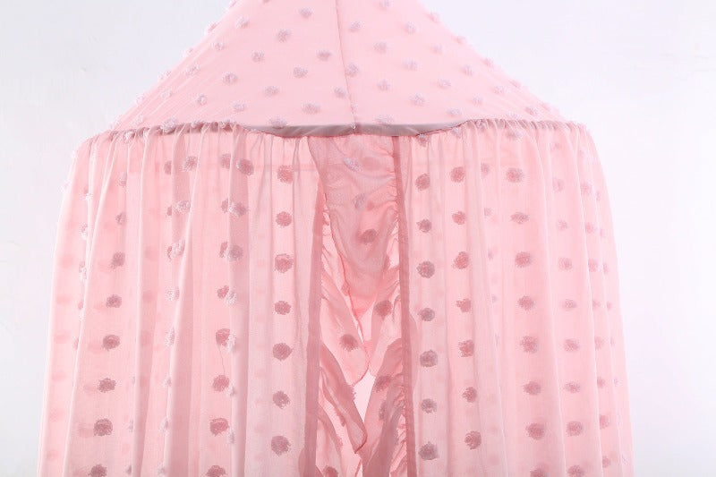 Pom Pom Bed Canopy - Fairy Hung Dome - Just Kidding Store