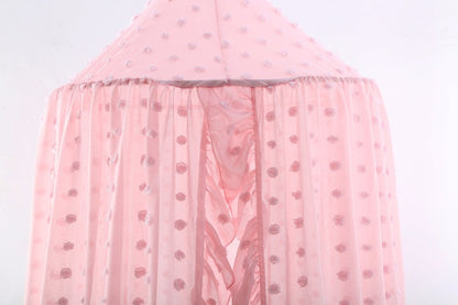 Pom Pom Bed Canopy - Fairy Hung Dome - Just Kidding Store