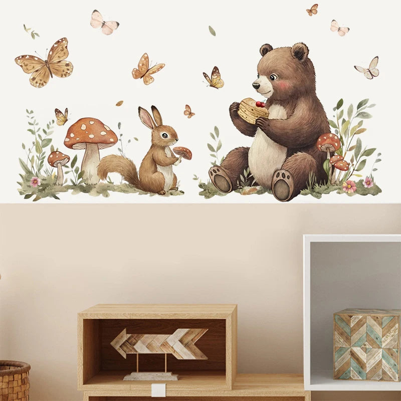 Tales of the Forest Nursery Wall Decal - Just Kidding Store