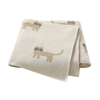 Wiggly Tails Cotton Blanket - Just Kidding Store