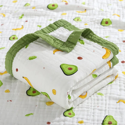 6 Layers Cotton Muslin Blanket - Just Kidding Store
