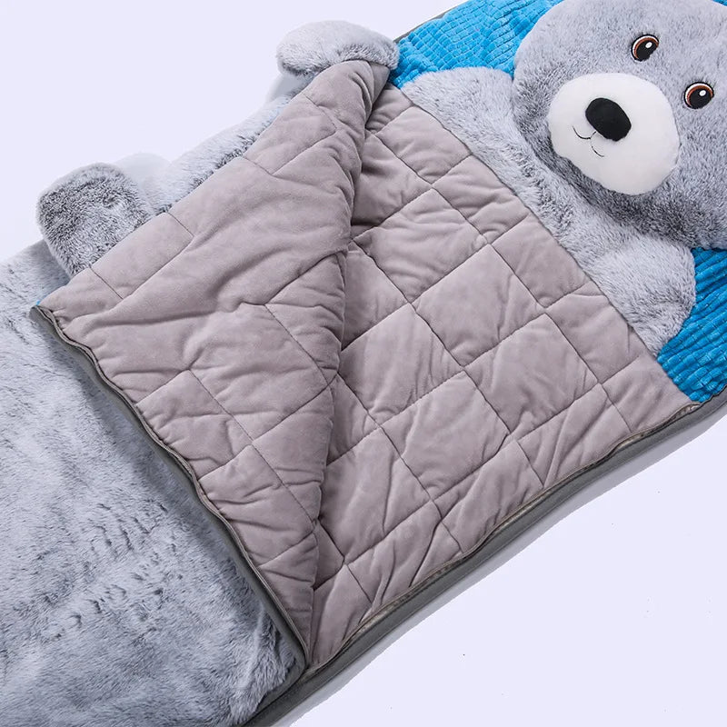 Silver Bear Sleeping Bag - Just Kidding Store
