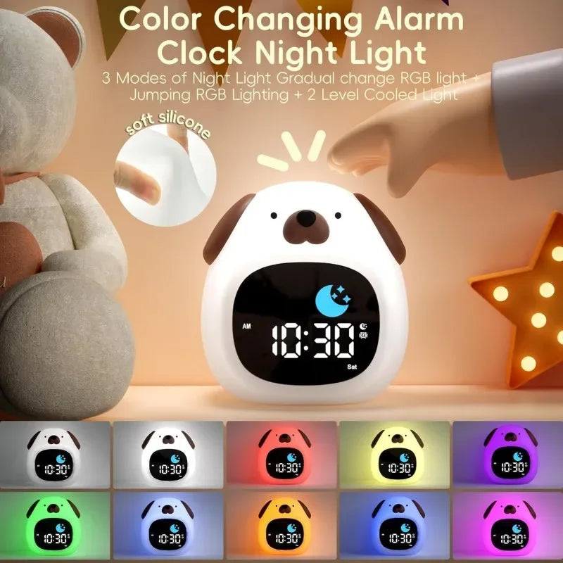 Alarm Clock Touch Control Night Light - Just Kidding Store