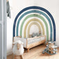 Big Blue Rainbow Fabric Wall Sticker - Just Kidding Store