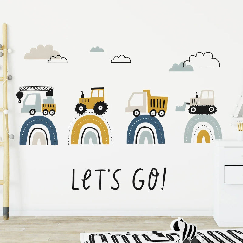 Little Builders Wall Decals - Just Kidding Store