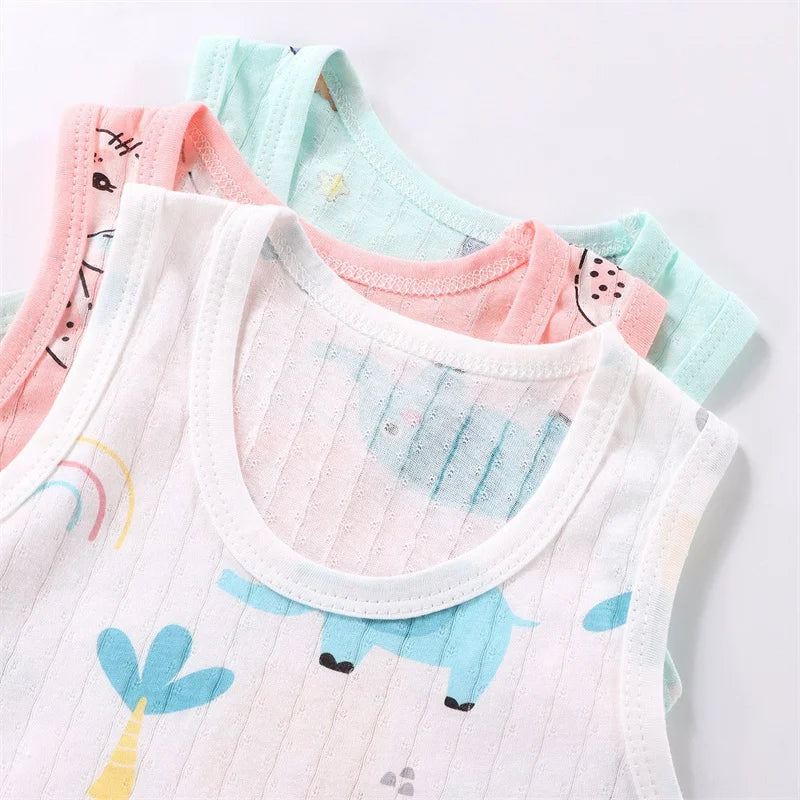 Safari Summer Childrens Pajama Set - Just Kidding Store