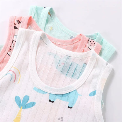 Safari Summer Childrens Pajama Set - Just Kidding Store