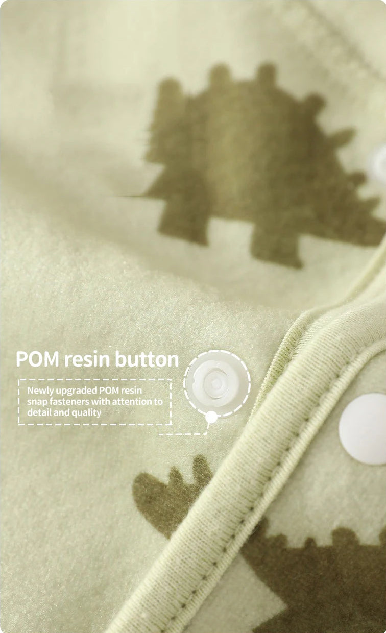 Cozy Critter Warm Fleece Hooded Rompers