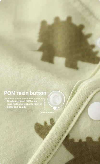 Cozy Critter Warm Fleece Hooded Rompers