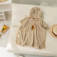 Coral Velvet Hooded Towel - Just Kidding Store