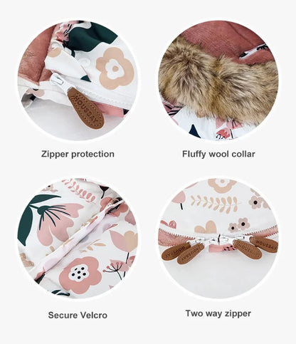 Winter Windproof Footmuff - Universal Pram Sleepsack 0-24M - Just Kidding Store