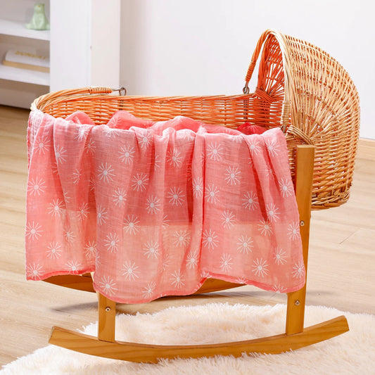 Muslin Blanket - 2 Layers Cotton Swaddle - Just Kidding Store