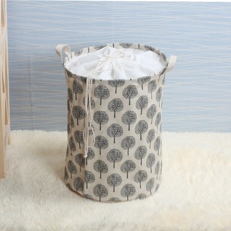 Woodland Hamper Bag - Clothes Storage Basket - Just Kidding Store