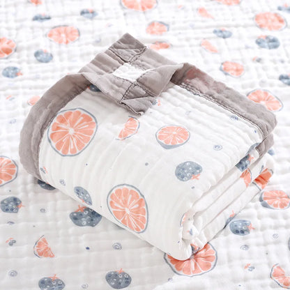 6 Layers Cotton Muslin Blanket - Just Kidding Store