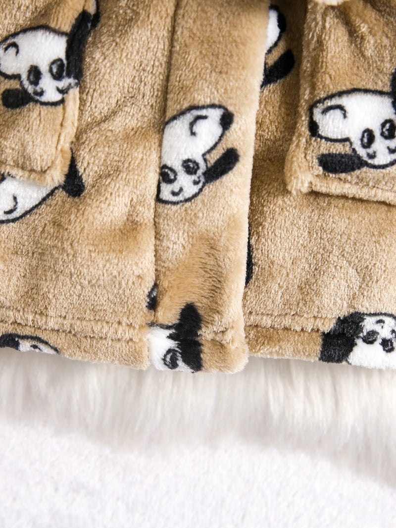 Doggy Plush Hooded Robe - Just Kidding Store