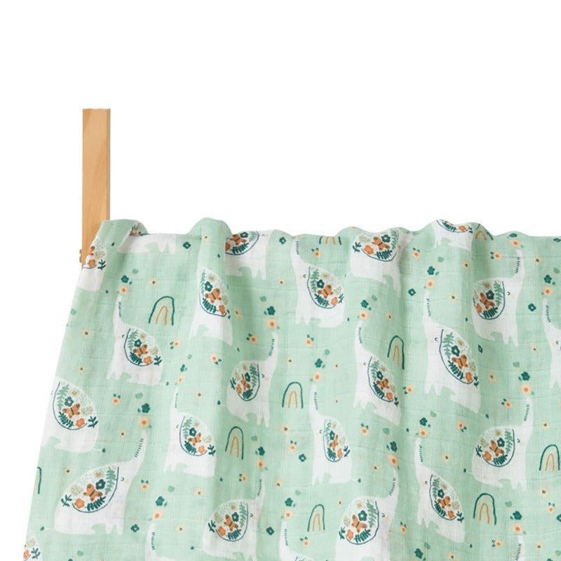 Muslin Blanket - 2 Layers Cotton Swaddle - Just Kidding Store