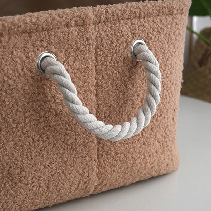 Plush Doggy Storage Basket - Toys Organizer - Just Kidding Store