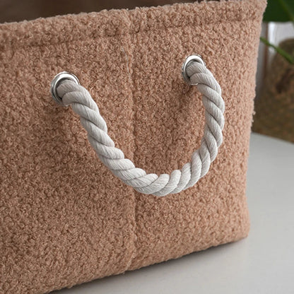 Plush Doggy Storage Basket - Toys Organizer - Just Kidding Store