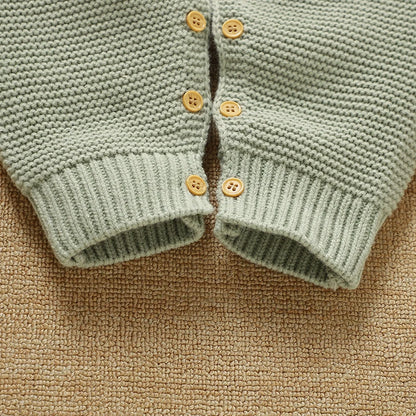 Teddy Knitted Infant Romper - Just Kidding Store