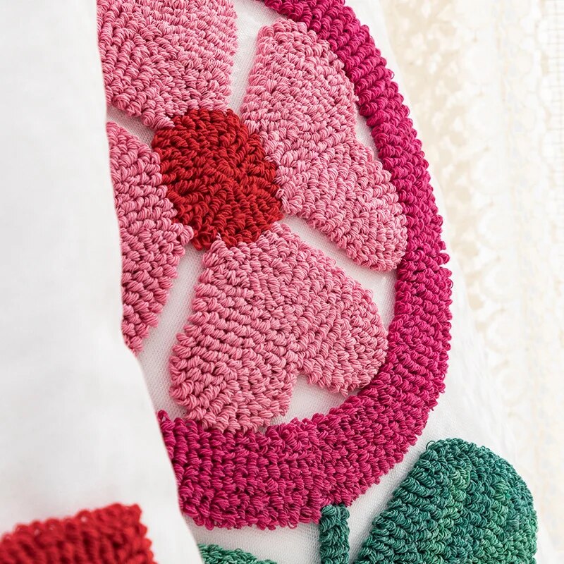 Love Hearts Tufted Pillow Covers