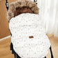 Winter Windproof Footmuff - Universal Pram Sleepsack 0-24M - Just Kidding Store