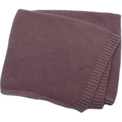 Personalized Name Cotton Knitted Blanket - Just Kidding Store