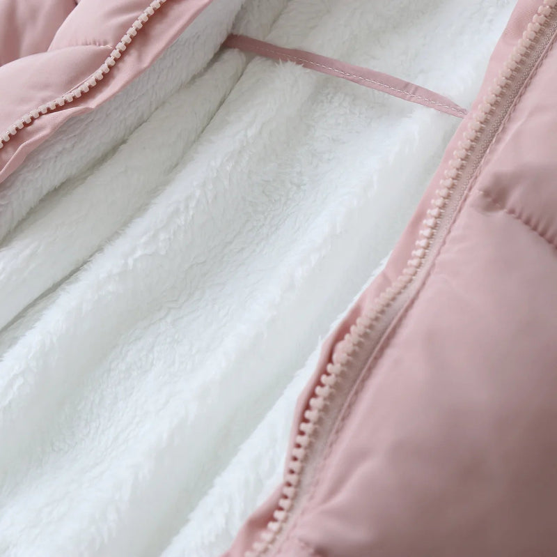 Infant Snowsuit - Warm Hooded Jumpsuit Set - Just Kidding Store