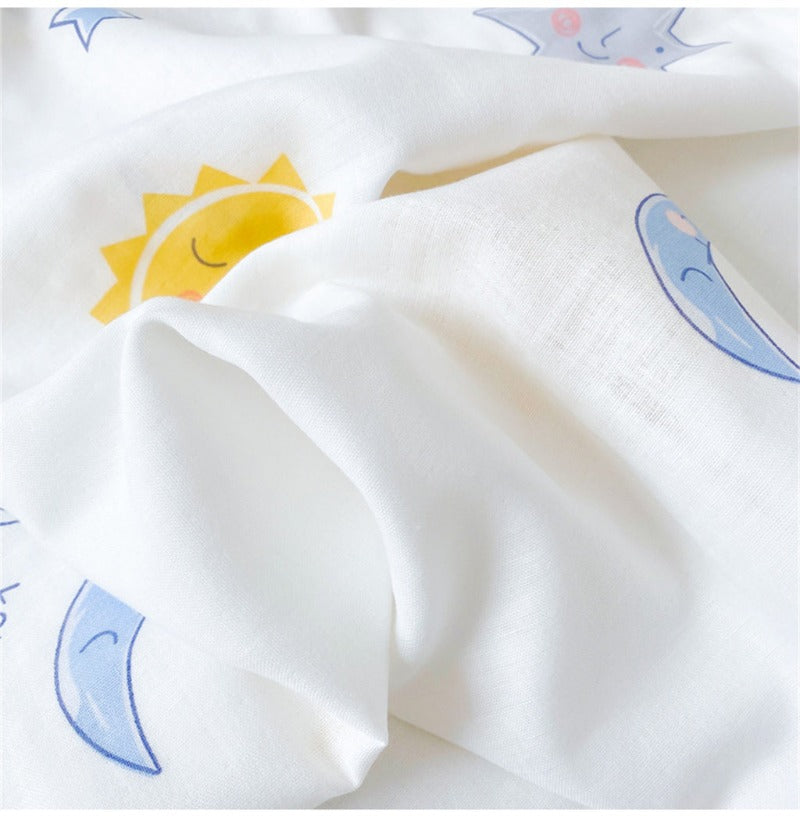 4 Layers Muslin Baby Blanket - Just Kidding Store