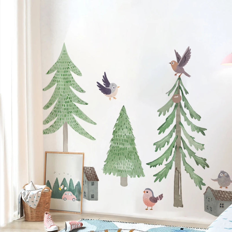 Nordic Forest Wall Decal - Just Kidding Store