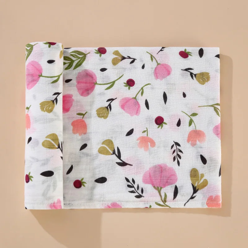 Muslin Blanket - 2 Layers Cotton Swaddle