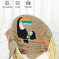 Toucans Cotton Knitted Baby Kids Nursery Blanket - Just Kidding Store