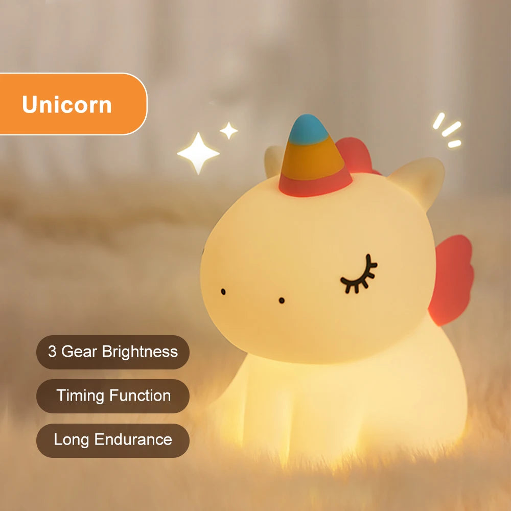 Little Unicorn LED Night Light - Just Kidding Store