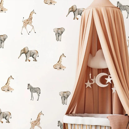 Wild Africa Large Nursery Wall Decals - Just Kidding Store