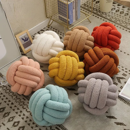 Cozy Knot Oversized Ball Cushion - Just Kidding Store