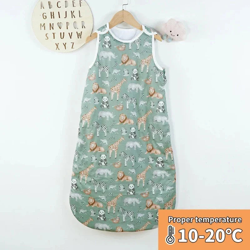 Breathable Sleeveless Sleeping Bag - Baby Sleep Sack - Just Kidding Store