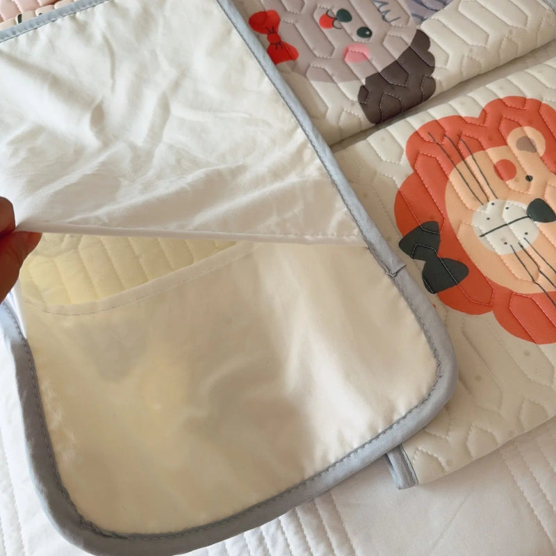 Cool Silk Latex Cartoon Animals Pillowcase - Just Kidding Store