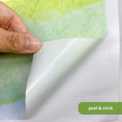 Pastel Watercolor Rainbow Fabric Wall Decal - Just Kidding Store