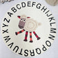 White Sheep Alphabet Carpet - Just Kidding Store