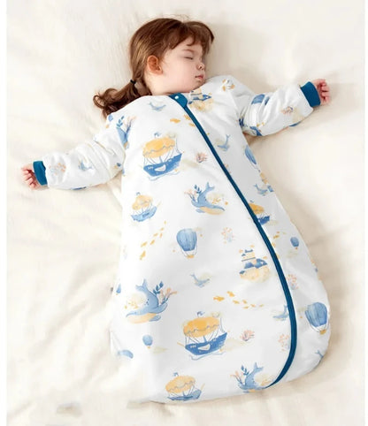 Thermostatic Sleeping Bag - Removable Sleeves Sleep Sack - Just Kidding Store