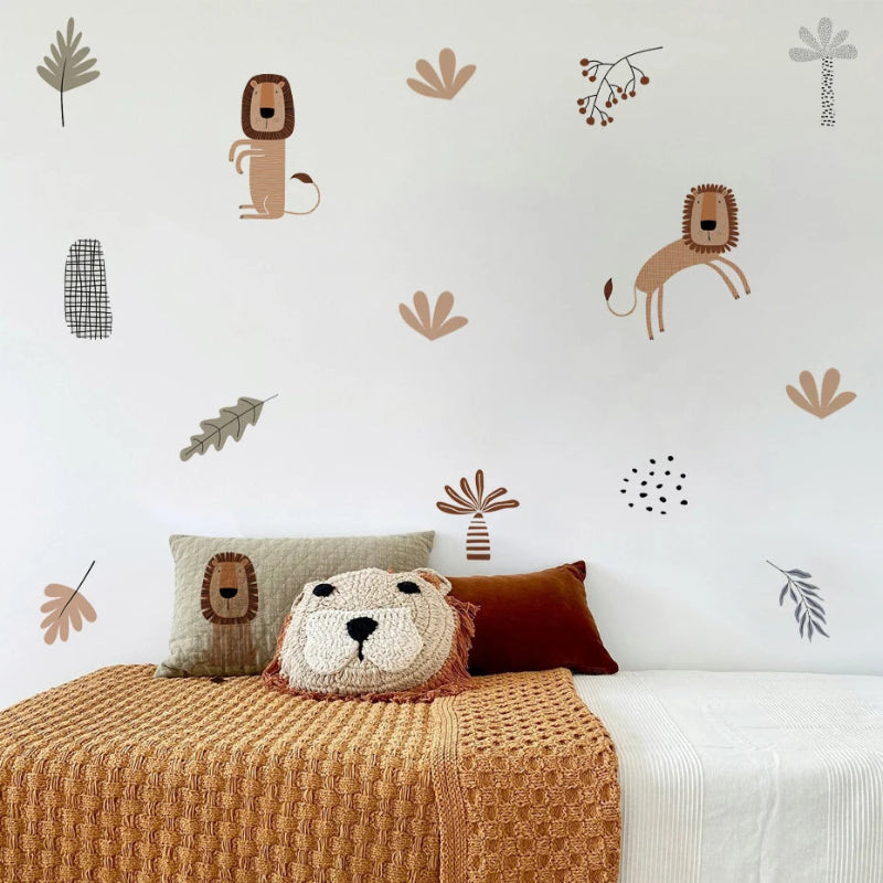 Little Lion Wall Decals - Just Kidding Store