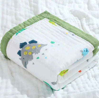 6 Layers Cotton Muslin Blanket - Just Kidding Store