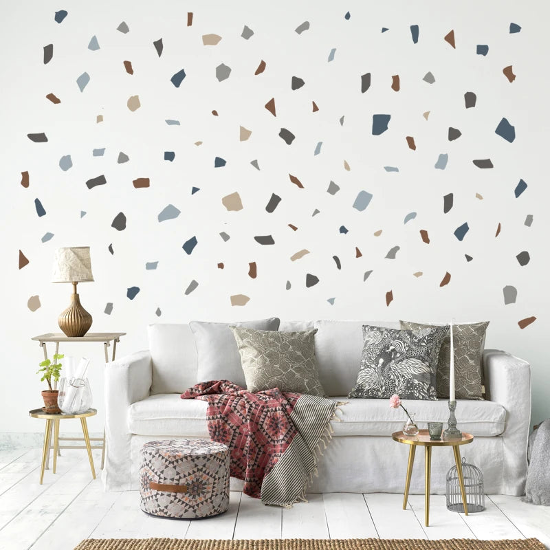Irregular Terrazzo Wall Decals - Just Kidding Store