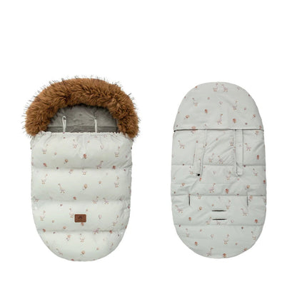 Winter Windproof Footmuff - Universal Pram Sleepsack 0-24M