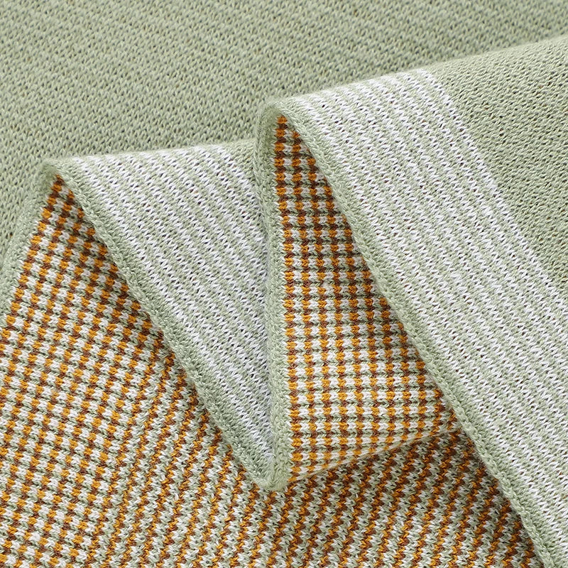 White Goose Cotton Knitted Blanket - Just Kidding Store