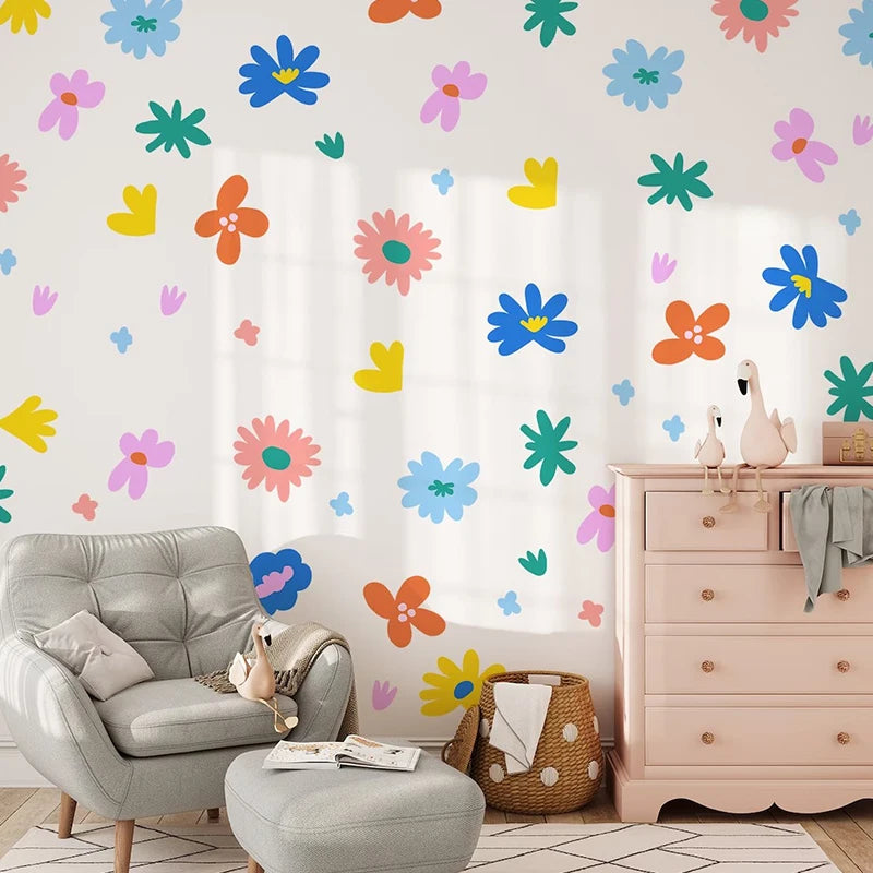 Creative Multicolored Shape Wall Stickers - Just Kidding Store